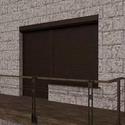 Рольставни на балкон (система окно + дверь) Рольставни на балкон (система окно + дверь)